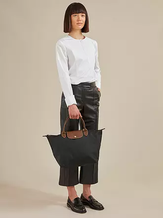 LONGCHAMP | Le Pliage Original Handtasche Medium, Black | 